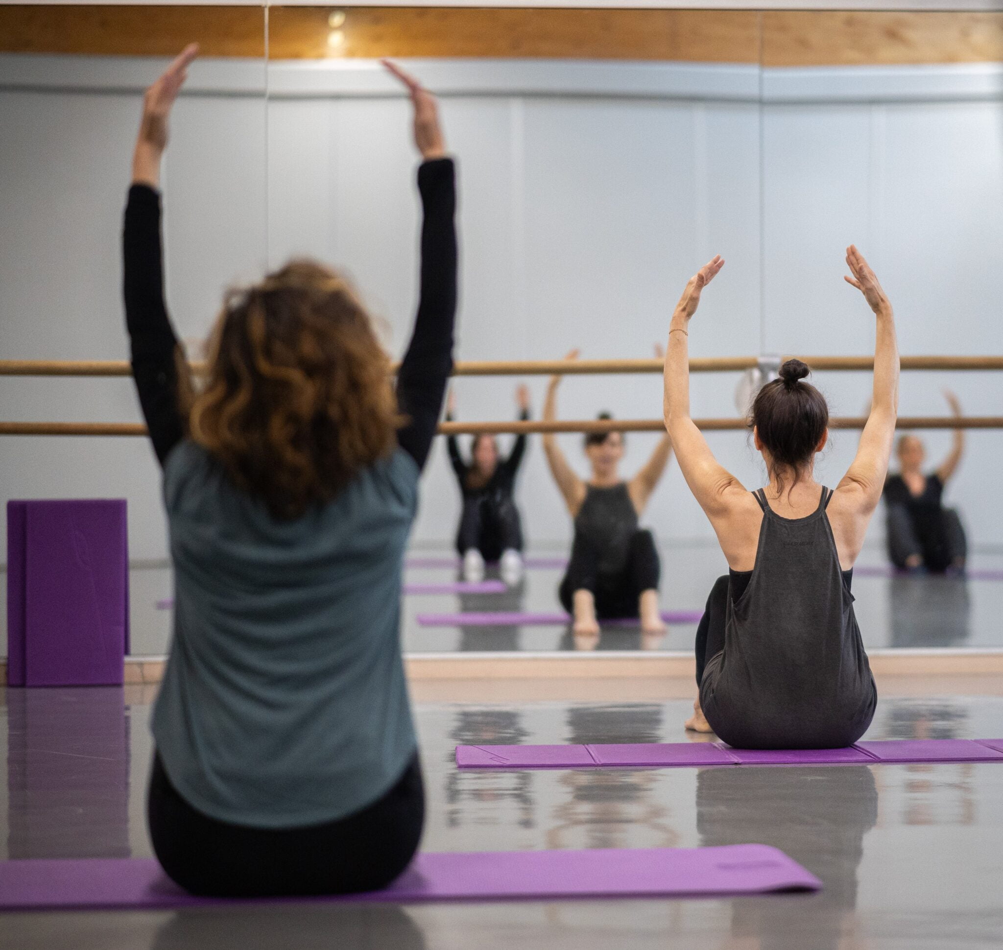 un stage de barre au sol à annecy comme pilates